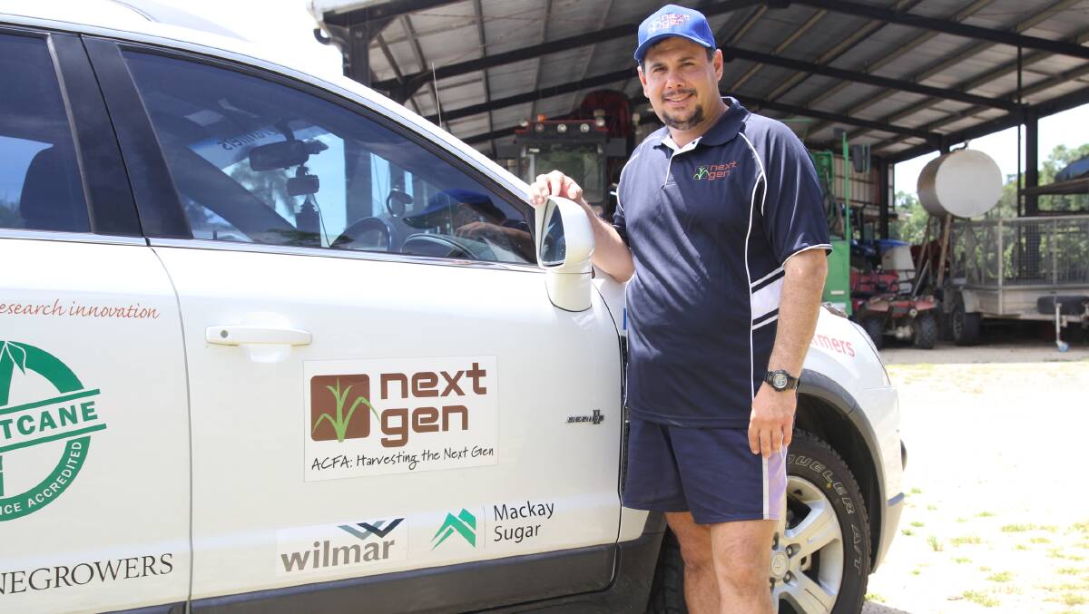 The Future: Whyanbeel cane grower Gerard Puglisi will be among 200 farmers and industry stakeholders at the 2017 Next Gen Step Up conference in Mackay next week.