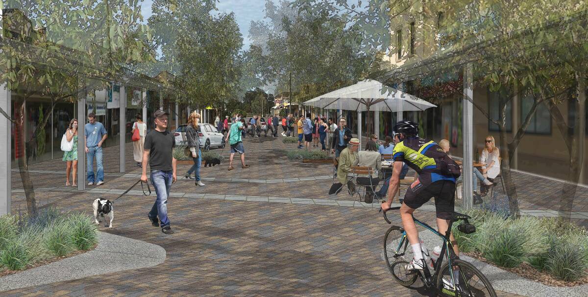 USER-FRIENDLY: A multi million-dollar upgrade of Kadina's central business district is designed to be a shared space and encourage more pedestrian activity through the area.