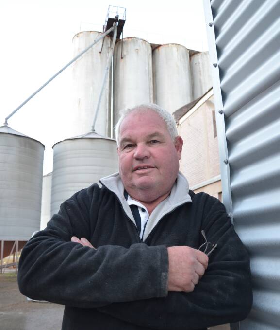 TACTICAL PURCHASE: Bill Butterfield, Butterfields Farm Direct, at the Cummins Mill he bought late last month to expand their stockfeed business.