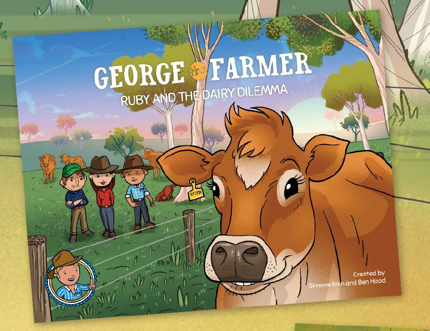 ROLE MODEL: The latest book in the series, Ruby and the Dairy Dilemma, was released late last year and highlights the importance of women on farms.