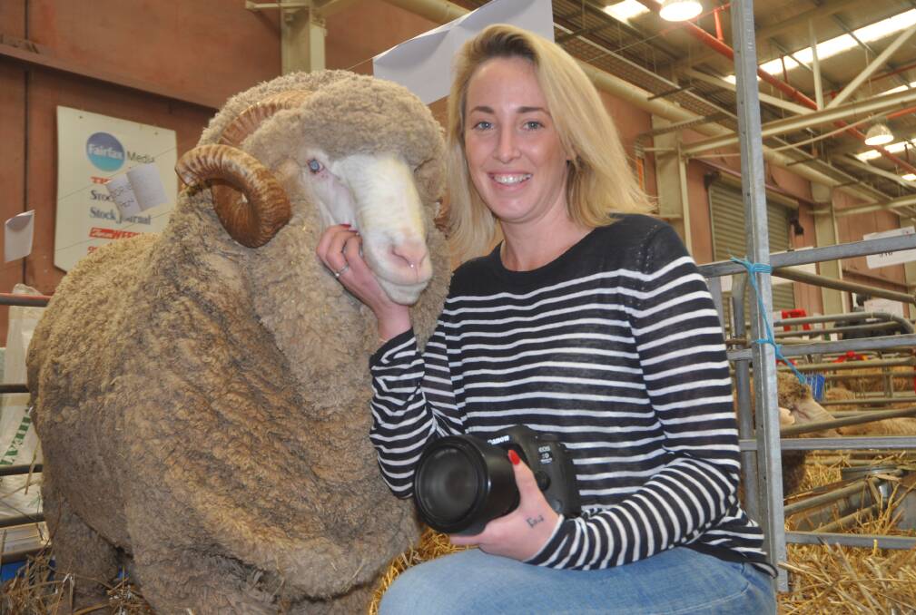 CLASS ACT: Woolclasser and photographer Chantel McAlister, Meandarra, Qld, is on a two-year, self-funded tour called The Truth About Wool.