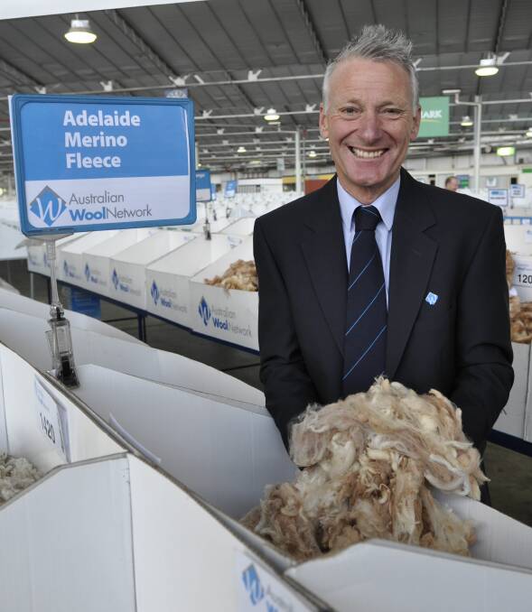 HOLD UP: Australian Wool Network SA state manager Rod Miller is warning producers holding onto their wool there is no guarantee of higher prices later in the year.
