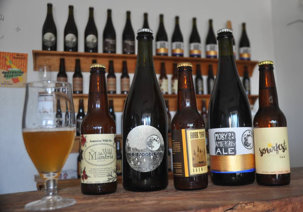 TASTY DROPS: Up to 10 beers are available for tasting at Robe Town Brewery. They are also on the menu of restaurants throughout the Limestone Coast.