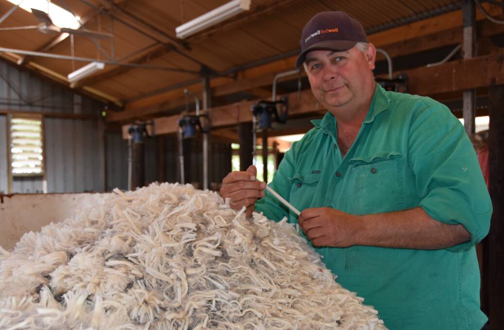 VIC GRADUATE: Scott Harlock, Bool Lagoon, says the extra hours in completing the new woolclasser requirements are not too onerus.