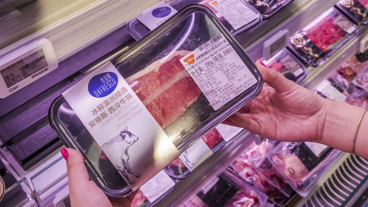 China's strong appetite for Australian protein