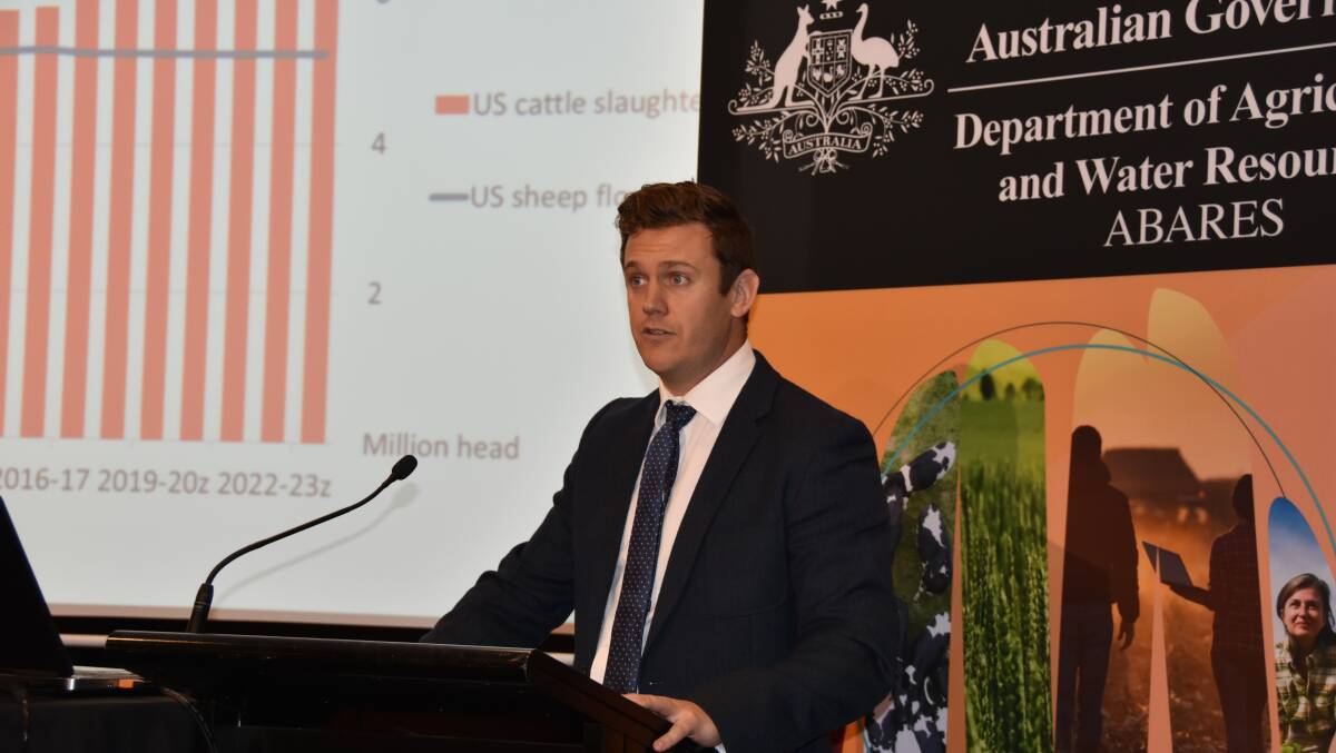 ABARES livestock prices expert Jack Mullumby.