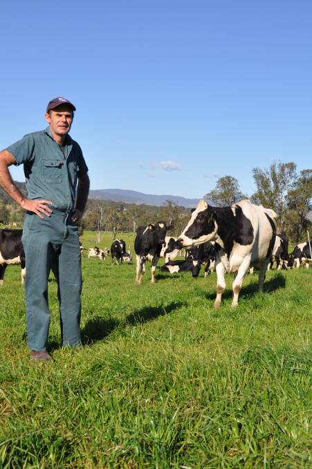 Gloucester milk producer Graham Forbes, from the farmers' group of NSW advocate organisation Dairy Connect. 