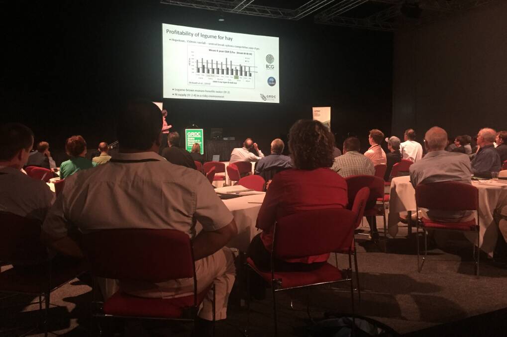 THE GRDC held its grains research conference in Adelaide on Monday and Tuesday, attended by more than 350 farmers, researchers and advisors.
