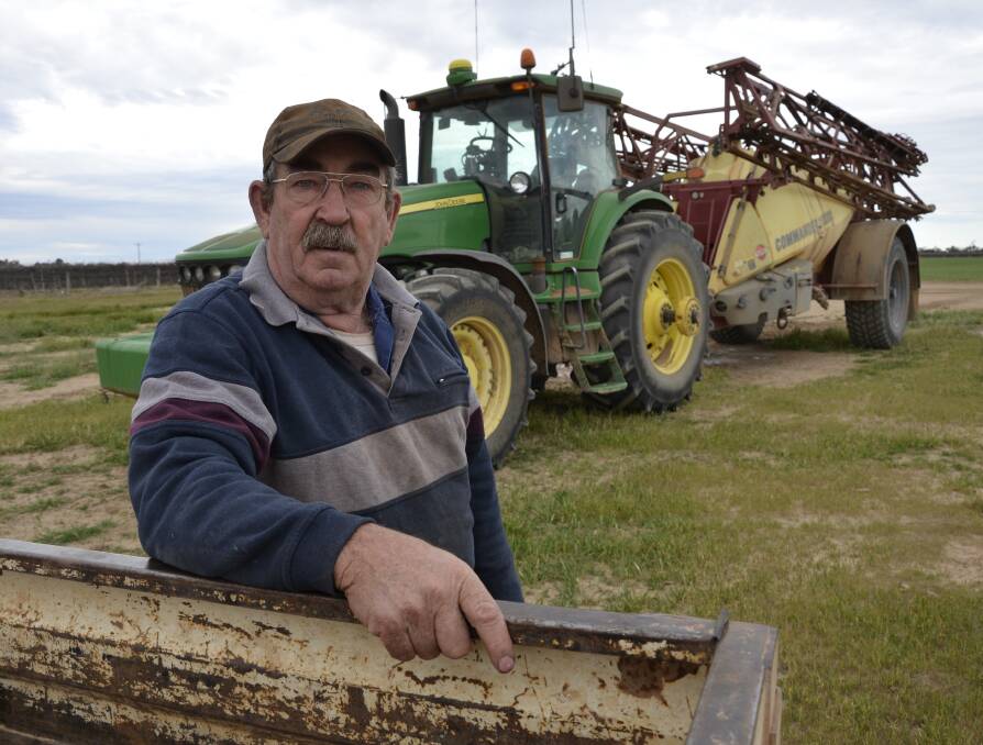 SEEDING CERTAIN: Burtundy Station owner Murray Davies said it was "full steam ahead" for seeding after receiving 85 millimetres of rain last week. 
