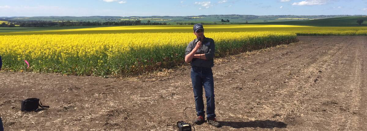 Pioneer canola breeder Ray Cowley led a wide-ranging discussion on the different aspects of research including the company’s commitment to Clearfield technology.
