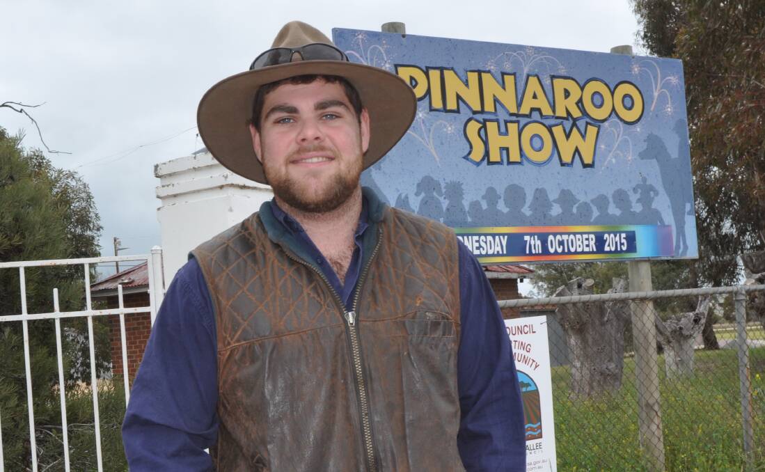 SHOW ADVOCATE: Pinnaroo farmer Jeremy Schutz was awarded the national Rural Ambassador title in Tas last week - the fourth SA winner in its 15-year history.