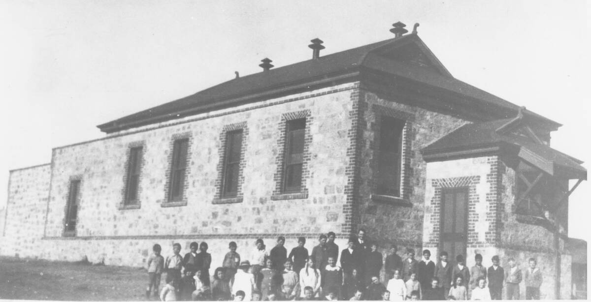 HISTORIC HALL: The Pompoota hall was built in 1916 as part of the Pompoota training farm and soldier settlement scheme. Photo: STATE LIBRARY