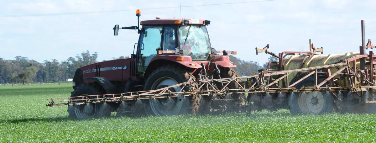 Farmers are being told not to automatically spray crops to control Russian wheat aphid.