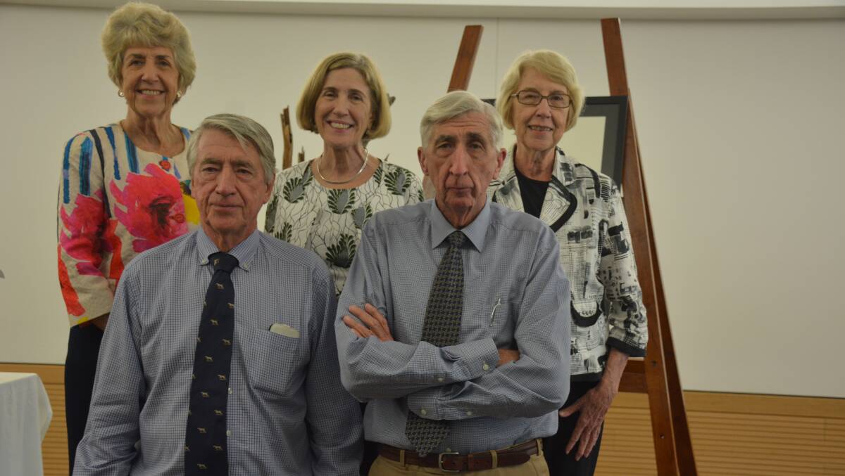 Brothers Don and Bob McDonald with sisters Trish Mitchell, Angela Withers and Mary Noort.