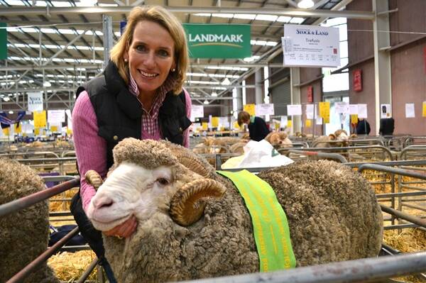 A 9.1kg extra superfine fleece, exhibited by Trefusis co-principal Georgina Wallace, Tasmania, has taken out grand champion title in the Australian Fleece Competition.
