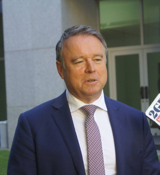 Labor's shadow agriculture minister Joel Fitzgibbon.