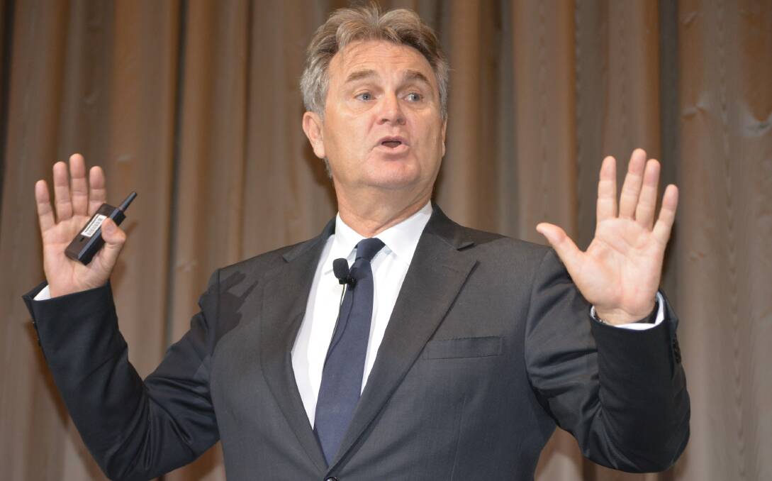 FUTURE THINKING: Australian demographer and writer, Bernard Salt, says as with many agribusiness businesses, nut growing must professionalise.