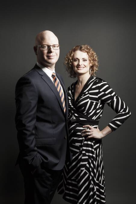 MOVING FORWARD: Udder Delights managing director and chief executive Saul and Sheree Sullivan.