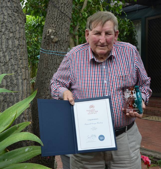 WORTHY WINNER: Agriculturalist George Heading, St Peters, was named the 2017 SA local hero in the SA Australian of the Year awards.