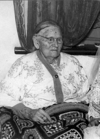 GIVING HEART: Pauline Milich, Loxton, in 1952. Pauline was responsible for helping more than 200 babies into the world during the late 19th and early 20th century.