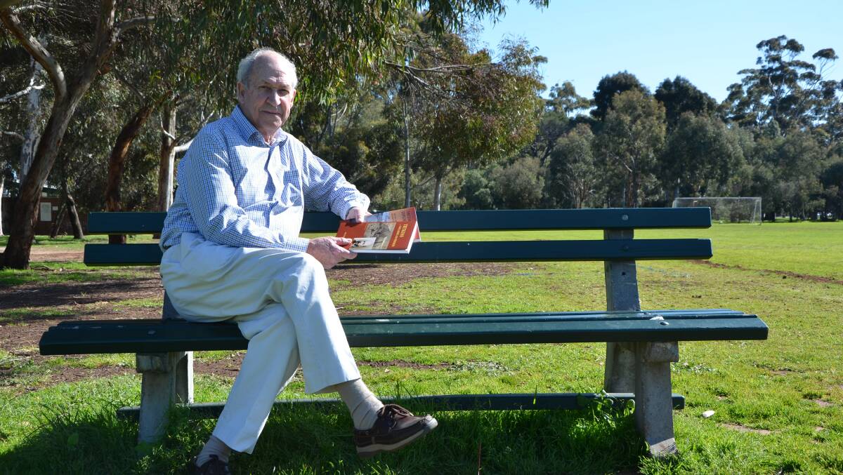 HISTORY: Adelaide author Neville Collins with his latest release, Tietkens - Explorer and Pioneer, which follows the explorations of William Harry Tietkens throughout the eastern states, and with fellow explorer Ernest Giles. 