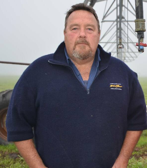 DROP DUD: SA Dairyfarmers Association president John Hunt is concerned confusion on the status of water infrastructure is holding back applications to dairy loans. 