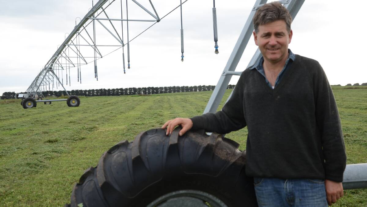 MORE FROM LESS: Eight Mile Creek dairyfarmer James Mann is on the lookout for ways to save water and maximise productivity.