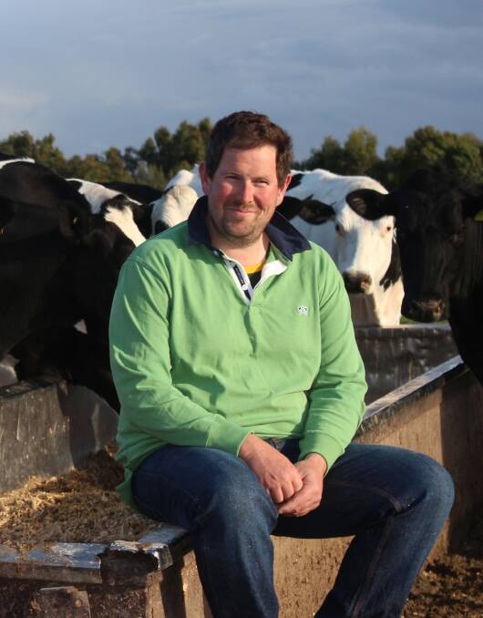 TEMPERATURE CONTROL: Mount Gambier dairyfarmer Shane Gardiner is looking forward to being able to breed cows better suited to his farming environment.   