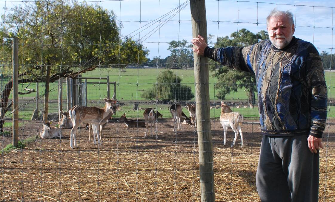 ANGERED: Birdwood deer farmer Mike Kasprzak wants the people who slaughtered two if his deer brought to justice.