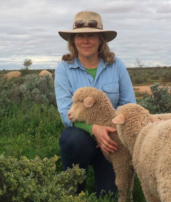 STRUGGLING: Christobel Treloar, Mooleulooloo Station, west of Cockburn, lives 15km south of the dog fence and said pastoralists needed help to reduce wild dog numbers. 