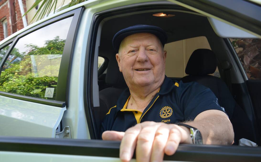 Rotary Club of Clare member Barrie Smith has left his days at the race track behind him and teamed up with driving education program RYDA to teach local youth about road safety.