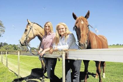 YEE-HAA: Oakbank Rodeo and Family Fun Day committee member Amelia Farrow, Mount Torrens, and president Alison Thomas, Woodside, are keen to promote the November event.