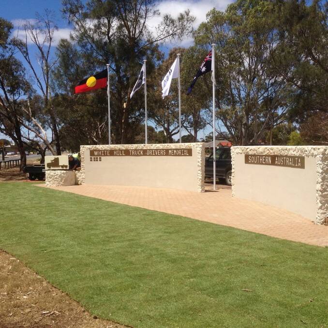 A memorial honouring fallen truckies was opened with a memorial service and family fun weekend.