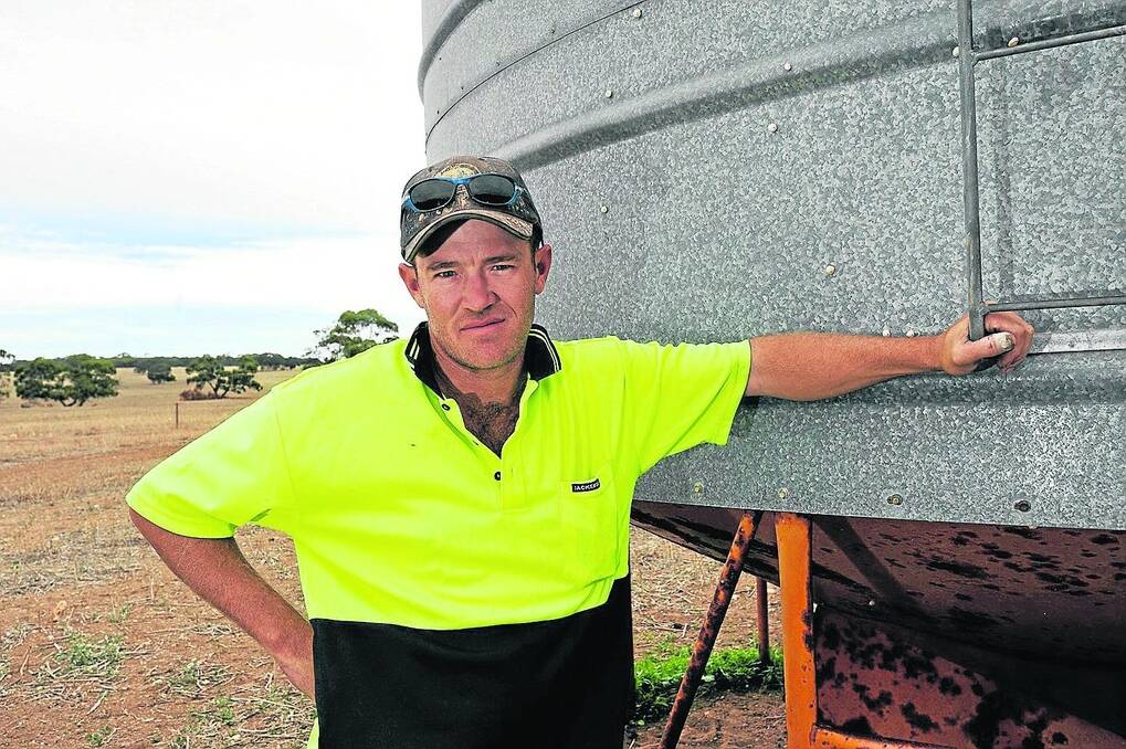 David Agnew, Tintinara, has been more than pleased with the Clearfield canola variety 43C80, which has helped him control ryegrass and other weeds.
