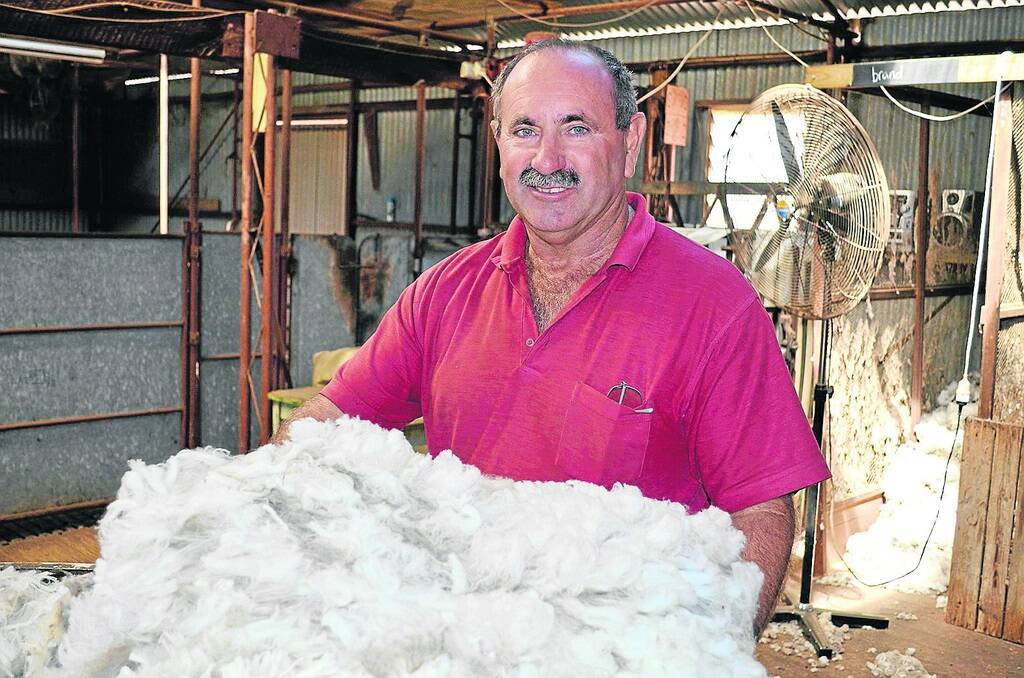 WOOLLY BENEFITS: Bruce Burbidge says wool quality has improved significantly since his son Chad decided that the family should become a member of the Superior Wool Syndicate. Bruce recently took part in an Elders China Wool Tour with his wife Val, visiting wool processing mills to find out more about what happened to Australian wool in China.