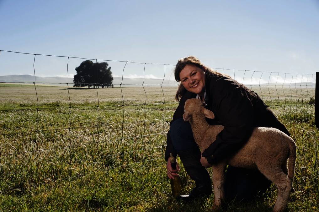 NATURALLY: Michele Lally, Clare, says their Savannah Lamb brand has struck a chord with consumers because it is ethically produced, free range and grown stress-free. The family's open gate policy encourages consumers and other farmers to visit their property.