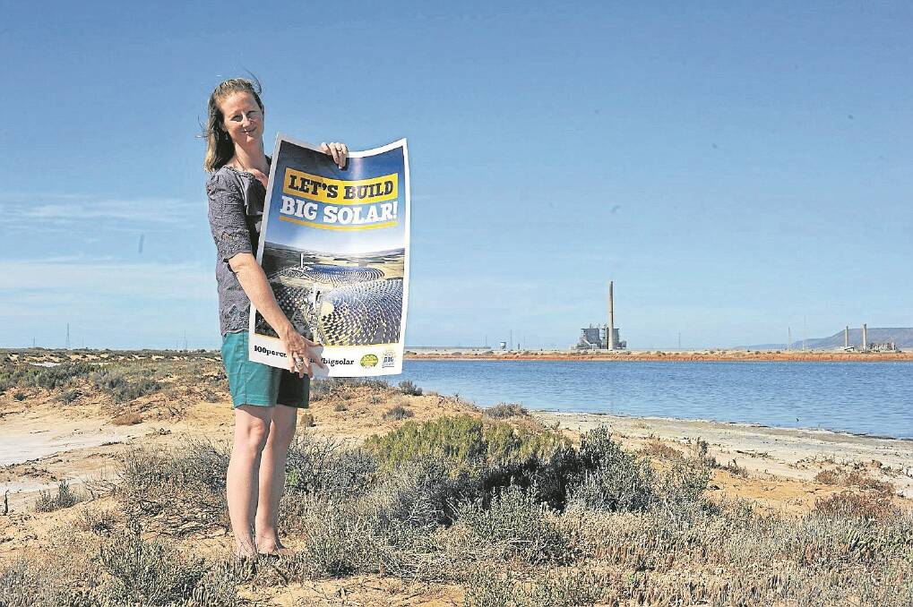 POWER PUSH: RePower Port Augusta chairperson Lisa Lumsden is all for transitioning away from coal.