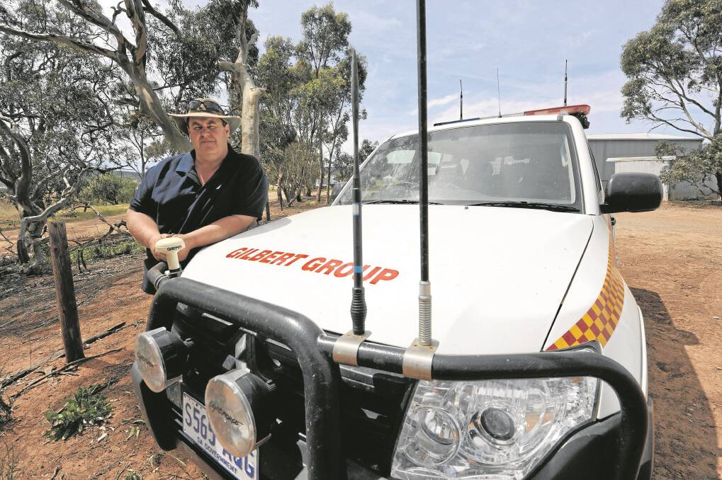 FAULTY CONNECTION: CFS Gilbert group officer Andrew Allchurch, Tothill Creek, says that rather than spend money on a review it is better to invest in fixing radio blackspots in his region.