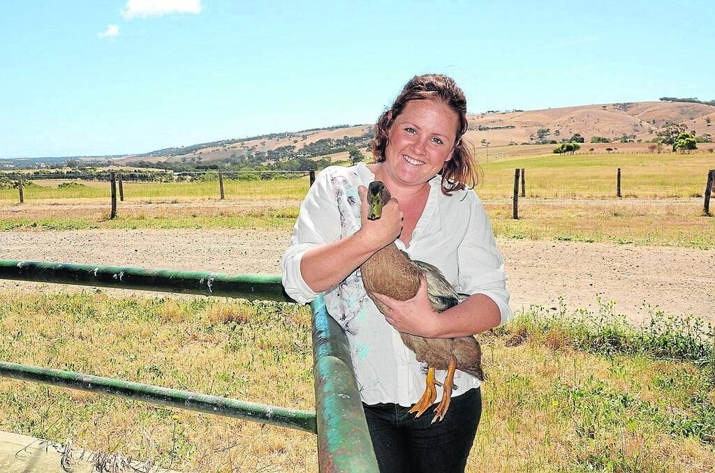 COUNT ME IN: Sophie Wakefield, Wakefield Grange, Wattle Flat, is one of the primary producers supporting the Fleurieu Poultry Association’s bid to buy or lease the Inghams turkey factory at McLaren Vale.