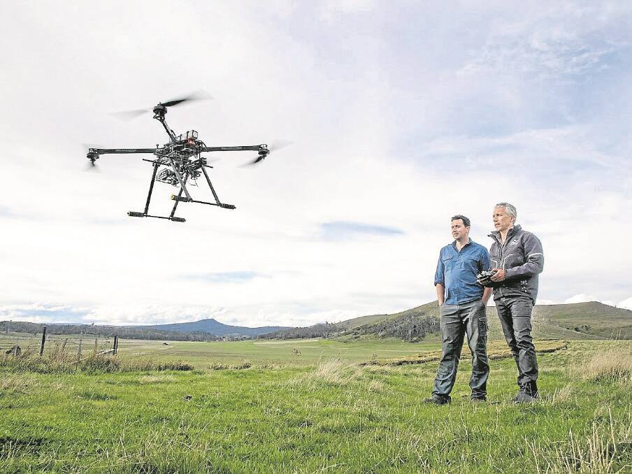 Unmanned aerial vehicles may one day be used by pastoralists to collect imagery to measure pasture quality and quantity.