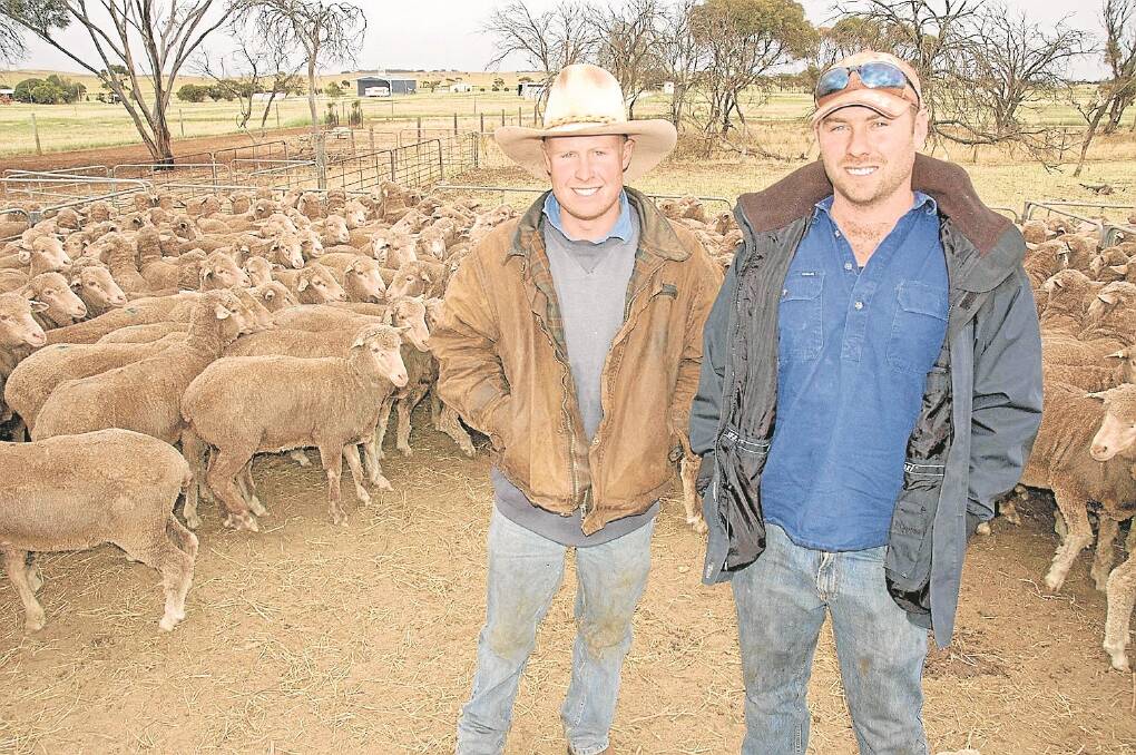 Nigel and John Turnbull, Moonabie station, have used a GPS tracking app to help keep track of workers' movements and make mustering easier.