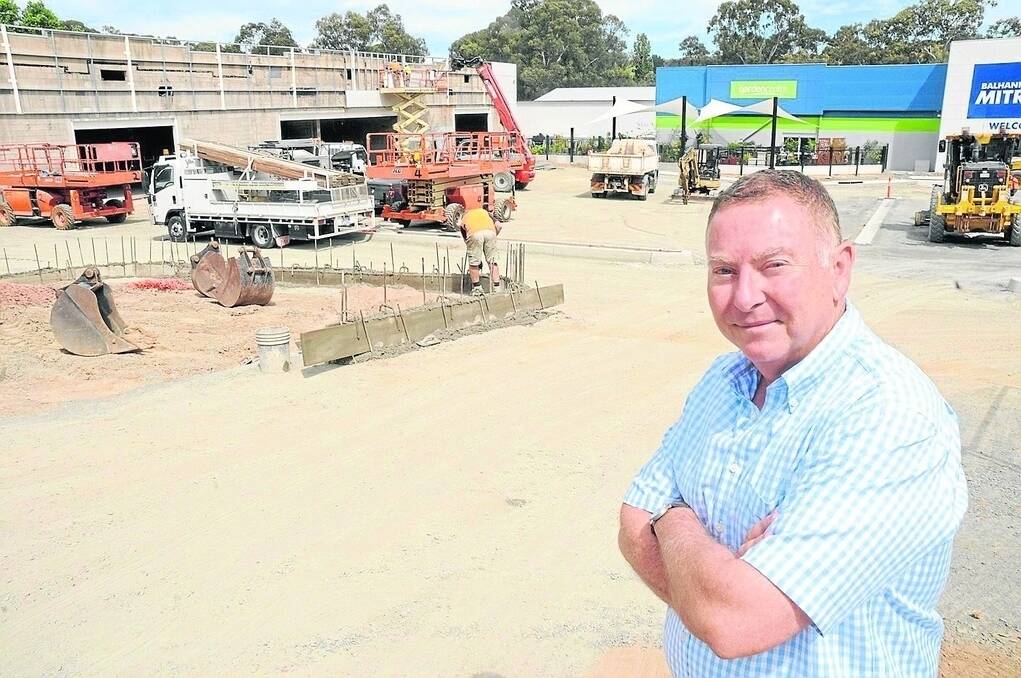 FRESH START: Balcos general manager Michael Davey at the site of the Balhannah Village project which is being constructed from scratch.