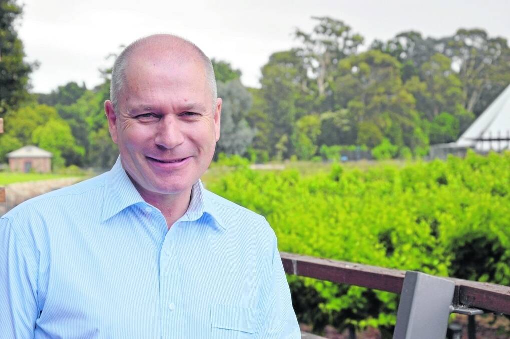 South Australian Wine Industry Association chief executive Brian Smedley.