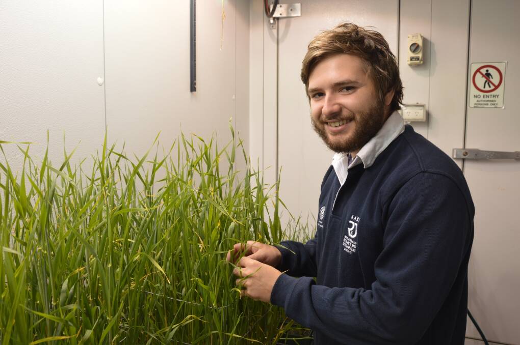 Grains Internship recipient James Walter has undertaken a trial helping to reveal more about the fungal disease white grain.
