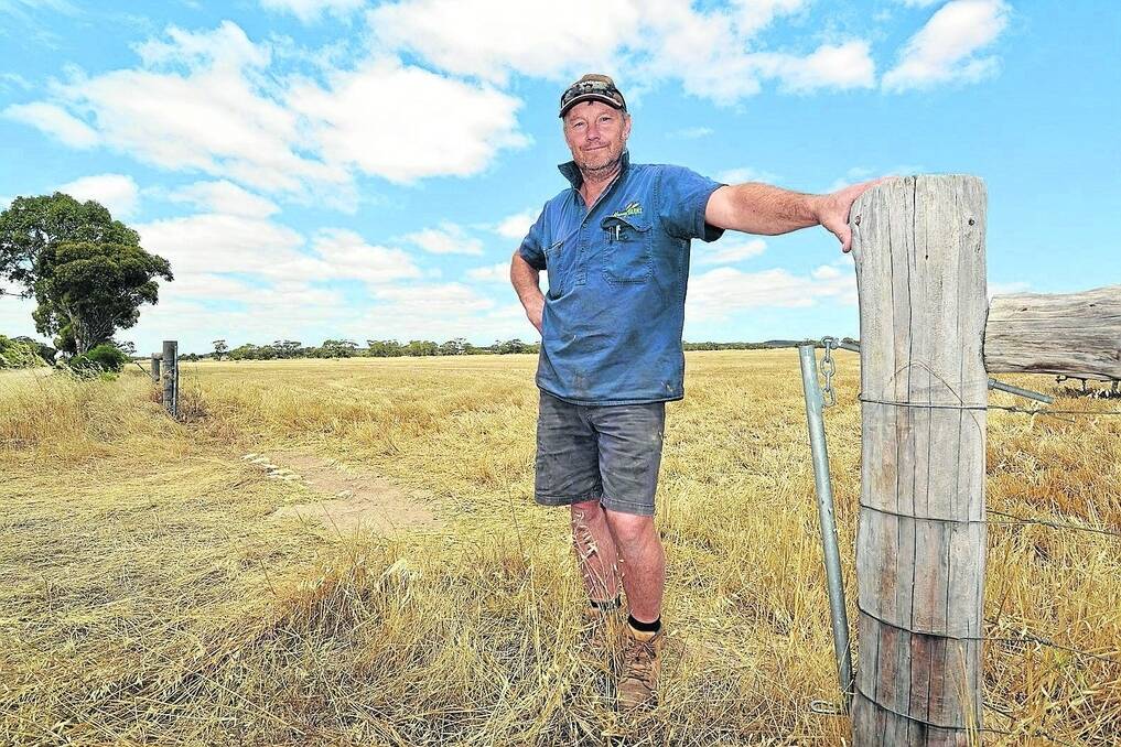 NOT BAD: Coomandook farmer Andrew Hansen, Hansen Farms, finished harvest in the upper South East on December 17. He said farmers in the Coomandook area were relieved harvest did not turn out as bad as expected although it was below average.
