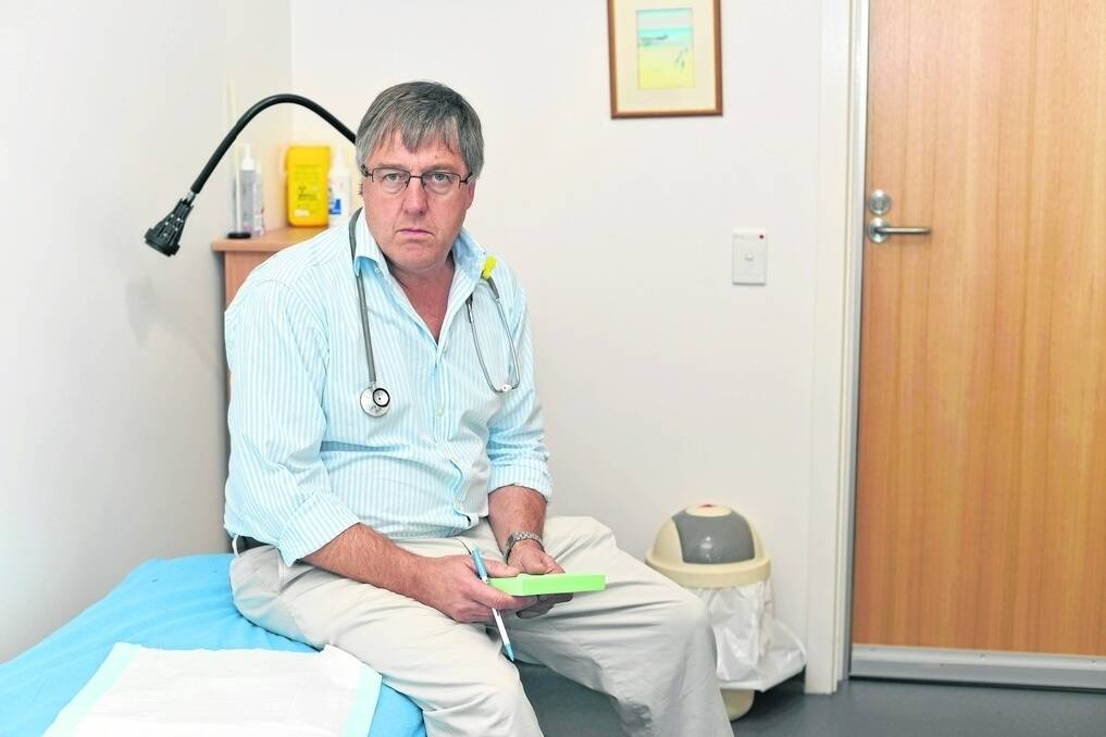 GP CONCERN: Rural Doctors’ Association of SA vice president Peter Rischbieth is worried rural hospital services will be affected if doctors refuse to sign the new contract from Country HealthSA Local Health Network.