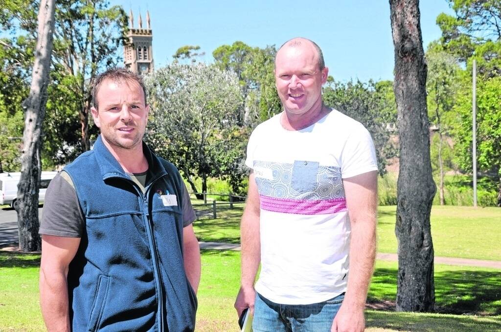 Dairyfarmers Ty Maidment, Strathalbyn, and James Stacey, Langhorne Creek, would like to be armed with correct information against activist claims.