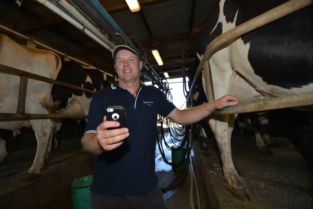 Dairyfarmers James Stacey, Langhorne Creek, believes there are opportunities in the industry.