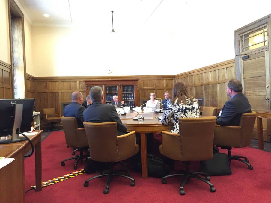 A meeting today of the parliamentary Select Committee inquiring into Emergency Services sector reforms.