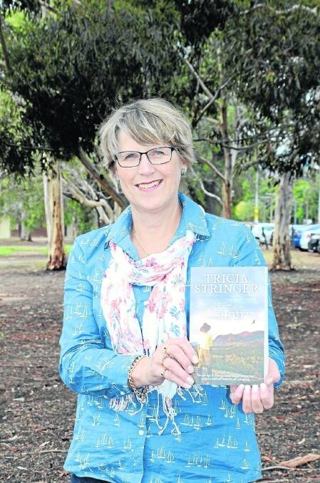  Yorke Peninsula author Tricia Stringer with her new book, Heart of the Country. She says city people love rural romance because it “brings the outback to them”.